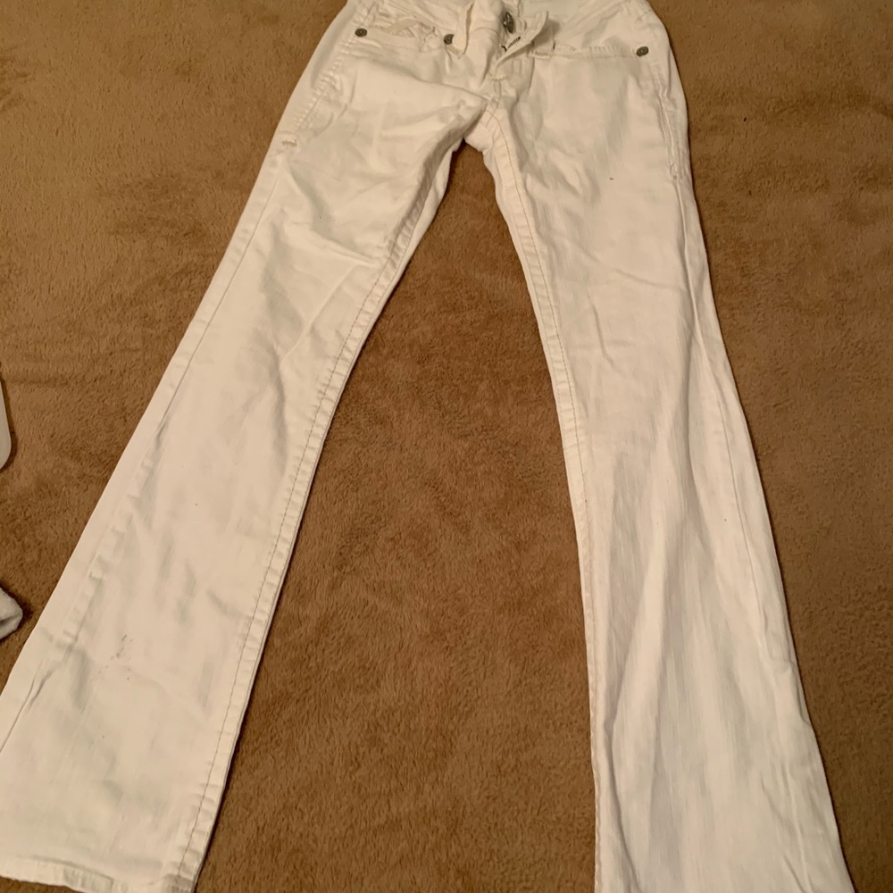 White jeans